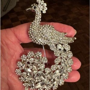 Vintage Peacock Pin
